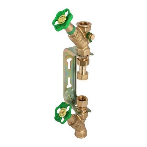 JS GARNIERE D'INSTALLATION POUR SALLE DE BAINS, QN 2,5 1"x1", ARCHE : ZINGÉE, ÉTOILE (1/3)