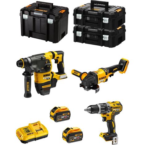 DeWALT Kit FVK381X2-QW 54V/18V (DCH333 + DCD796 + DCG418 + 2 x 9,0 Ah + DCB118 + 2 x TSTAK II + TSTAK VI) (1/5)