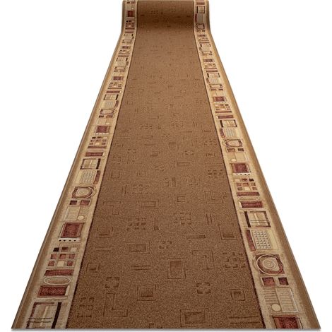 Läufer Antirutsch JENA beige 120cm beige 120x400 cm