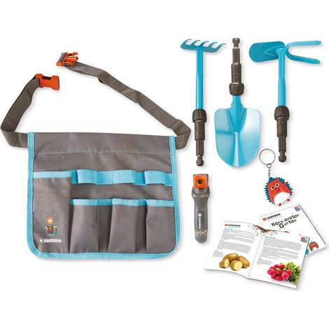 Pochette de ceinture GARDENA FOR LITTLE GARDENERS, 7 pièces, pour enfants (1/5)