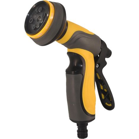 Pistolet d'arrosage – Outil de nettoyage réglable à 10 modes – Lance d'arrosage pour pelouse  Pour fenêtres, cuisine, vitres, salle de bain, fleurs, plantes et arrosage de la pelouse