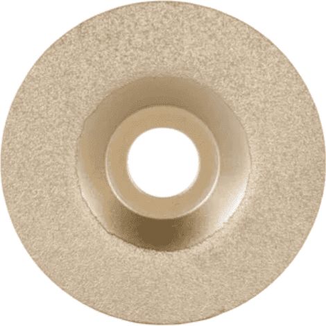Rubi – Disque diamant pour meuleuse 100 mm – Alésage 22,2 mm – Meulage de surfaces en pierre naturelle et céramique – Haute résistance à la température - VDF100 (1/2)