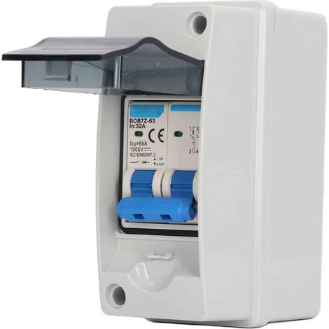 PV-Gleichstrom-Leistungsschalter 32 A 6 kA IP65 wasserdichter Gleichstrom-Trennschalter Solar-Trennschalter 1000 V (1/5)