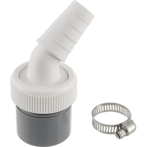 Adaptateur de vidange pour lave-linge, connecteur pour lave-linge, tuyau de vidange pour lave-vaisselle avec sortie de 40 mm et entrée de 18 à 24 mm (1/5)