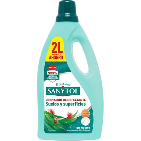 Limpiador desinfectante suelos y superficies 2000 ml (1/2)