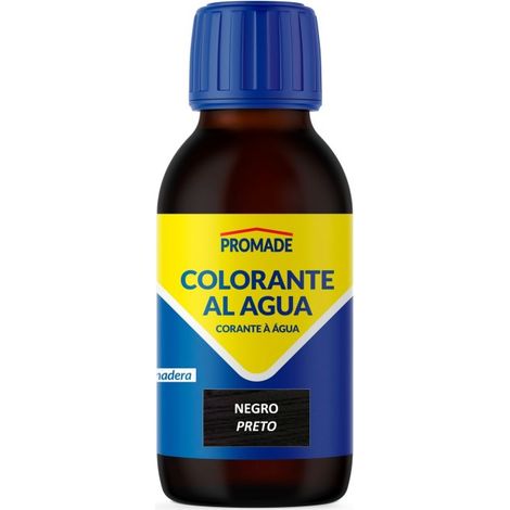 Colorante madera al agua 125 ml negro acol115 promade