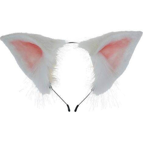 Oreilles En Fourrure Fausse - Bandeau Pour Cheveux - Costume Animal - Halloween Carnaval - Unisexe - 1 Pièce (1/5)