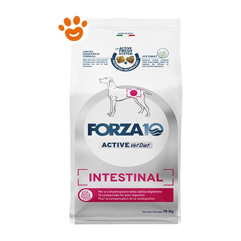 Forza10 Dog Active VetDiet Intestinal - Forza10 Dog Active VetDiet Intestinal - Sacco Da 10 Kg