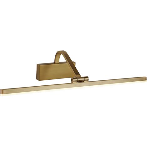 Applique Moderna Bilbao Acciaio Ottone Policarbonato Led 14W 3000K (1/5)
