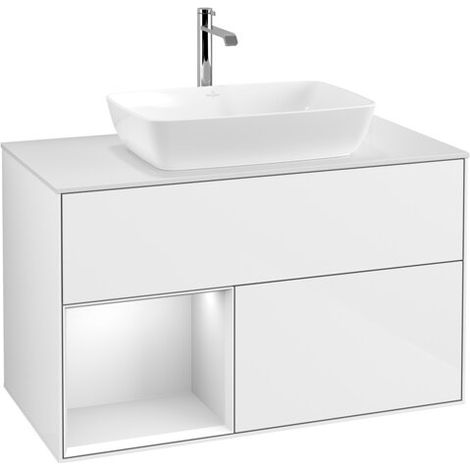 Villeroy & Boch G771MTGF Meuble sous-lavabo Finion G77 (1/2)