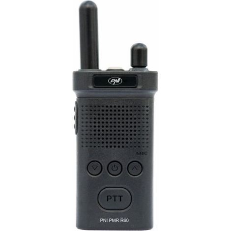 Station radio portable - PNI - PMR R60 - 446MHz - 0.5W - Moniteur batterie 1200mAh (1/4)