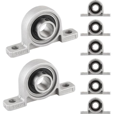 Palier Roulement 20mm en Alliage de Aluminium, KP004, 8pcs (1/5)