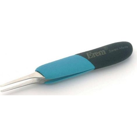 Weller Erem E2ASA pinza de precisión negra y azul 120 mm