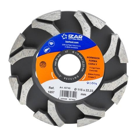 Disque à poncer béton 125 mm - IZAR