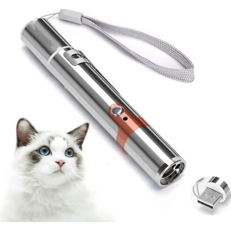 Jouet pour Chats - Non spécifié - Pointeur LED 7 en 1 - Rechargeable USB - Design léger - Utilisation intérieure (1/4)