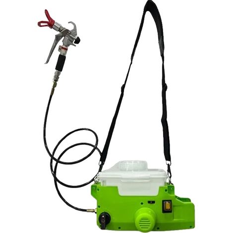 Máquina pulverizadora sin aire, diseño inalámbrico, aplicación de pintura eficiente, solo pulverizador. (1/2)