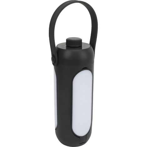 Lanterne de camping suspendue, lampe de tente pliable à piles avec batterie externe intégrée, équipement d'éclairage extérieur gris (1/5)