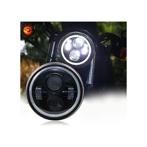 7" 150W LED-Scheinwerfer, rund, H4/H13, 6500K, wasserdicht, Abblendlicht, 150W