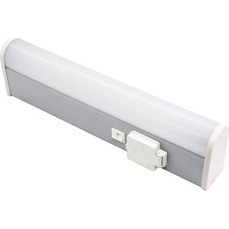LED-Wandleuchte für Badezimmer, 41 cm, Spiegelleuchte, weiß, Rasiererlampenschalter (1/5)