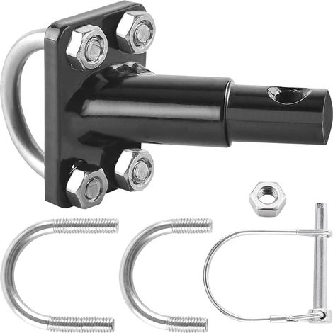 Fahrradanhängerkupplung mit Sicherungsbolzen – Adapter für Hundeanhänger – Kinderanhänger (1/5)