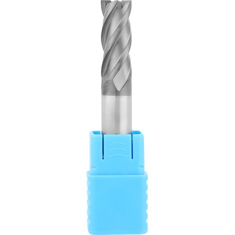 1 pièce : fraise à queue droite de 12 mm x 75 mm à 4 cannelures, en carbure de tungstène (1/5)