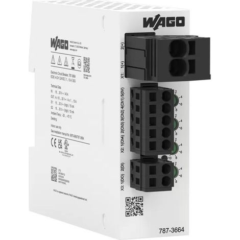 Disyuntor WAGO 787-3664 4 canales 24 V