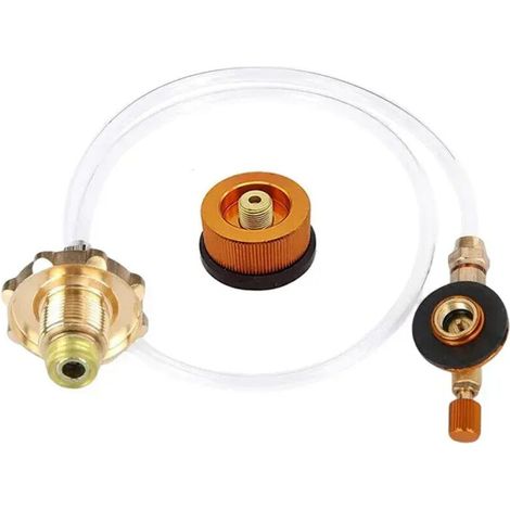 Réchaud à gaz de camping extérieur, adaptateur de recharge de propane, adaptateur de réservoir, remplissage de bouteille de gaz, accessoires pour brûleur de cartouche d'essence, réchauds de cuisine po