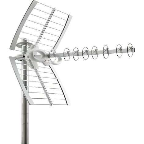Antenne terrestre UHF Fracarro Sigma 8 HDLTE – Gain 16dBi – Largeur de bande 470-790MHz – Polarisation horizontale et verticale – M-E