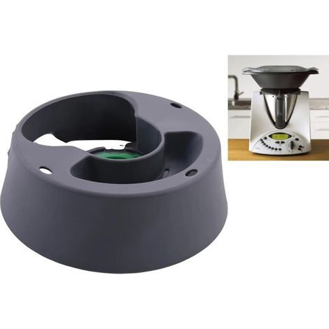 Lebensmittelechter Mixtopfboden für Thermomix TM5/TM6 – Spülmaschinenfester Mixtopfhalter mit Sicherheitsverriegelung und PP-Befestigungsring