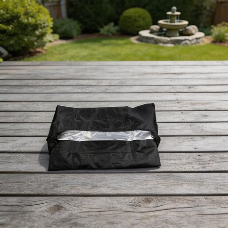 Housse de protection imperméable pour fontaine d'extérieur 101,6 x 61 x 48,3 cm 210D pour fontaine de jardin pour bols en cascade (1/5)
