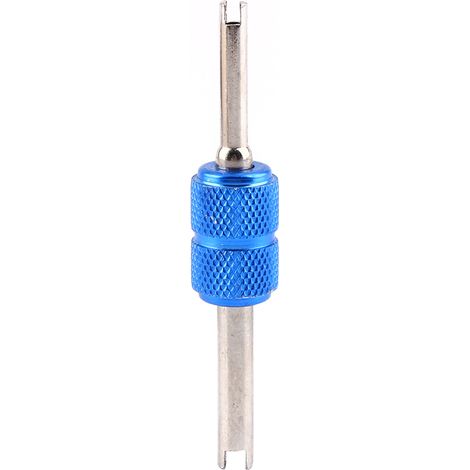 Clé pour noyau de valve automobile, démonte-pneu et installateur, outil de réparation de climatisation de voiture (1/5)