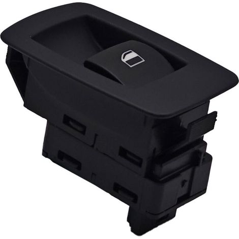 61319113773 Bouton de commande de lève-vitre électrique de voiture, compatible avec les modèles BMW X3 de 2004 à 2010, commande la montée et la descente des vitres électriques.