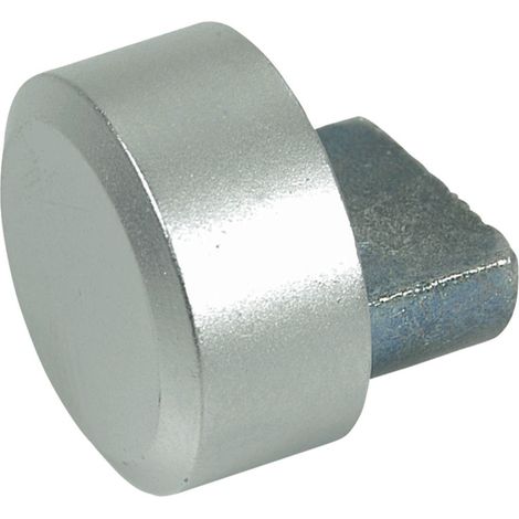 Pie a hielo cilíndrica diámetro 18mm latón cromado caja de 10 GUITEL PGPL18S03E10