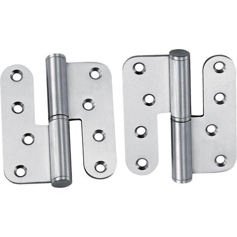 Charnières de meubles en acier profilé détachables, robustes et durables pour armoires et meubles. (1/5)