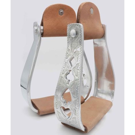 Staffe Western Silver Horses Eyak - ARGENTO/LONDON