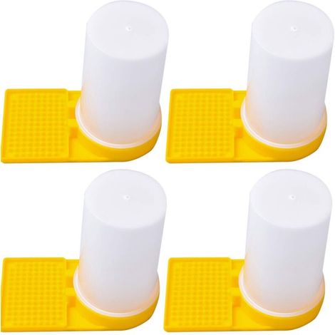 Kit comprenant 4 nourrisseurs pour abeilles, ruche, apiculture, abreuvoir et entrée pour abeilles. - AquaForge