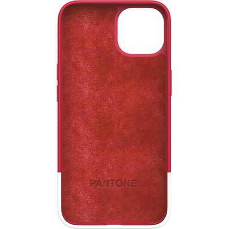 Pantone PT-PC1007R1 custodia per cellulare 15,5 cm (6.1") Cover Rosso, Bianco