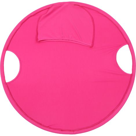 Panier à linge portable pliable, multifonctionnel, léger et lavable, idéal pour les voyages et les activités de plein air, rose rouge. (1/5)