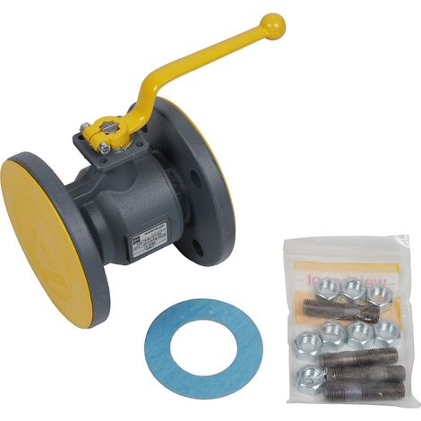 Kugelhahn Set DN50 PN16 für Klär- und Biogas geeignet - 15133026612 von Weishaupt