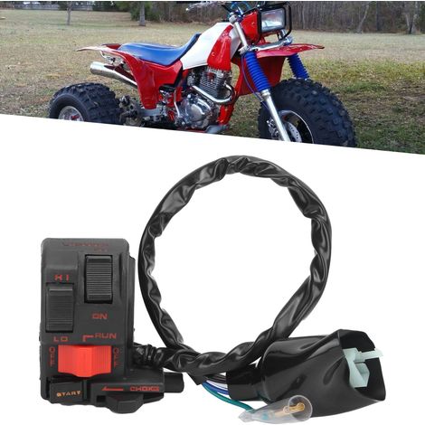 Les commutateurs de guidon sont compatibles avec Honda ATC250 250SX (commutateur n° 7). (1/5)