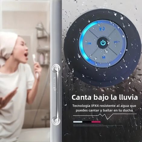 Mini enceinte Bluetooth, enceinte de salle de bain étanche (1/5)