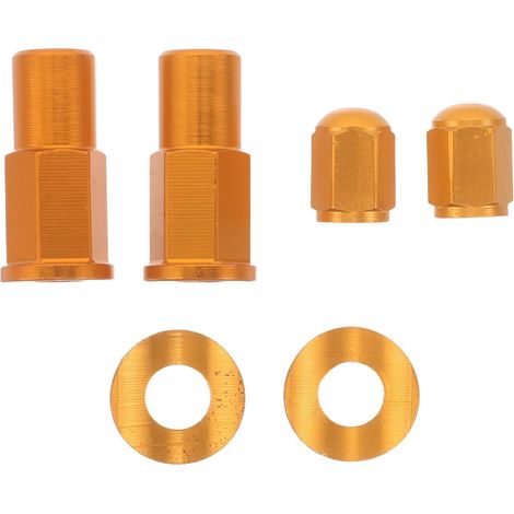 Kit d'écrous de valve pneu en aluminium, entretoise et rondelle (1/5)
