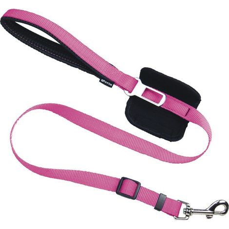 Laisse pour chien gloria 70-102 cm rose