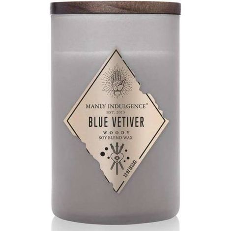Vela aromática - Vetiver azul