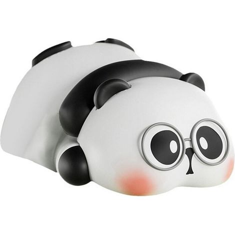 Panda-Nachtlicht aus Silikon fürs Kinderzimmer, Augenschutzlampe zum Einschlafen, Panda-Lampe als Begleiter beim Schlafen
