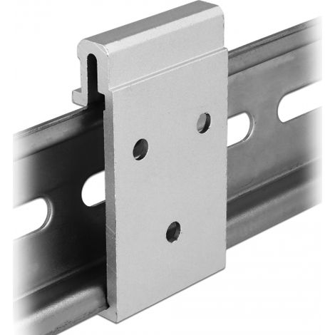 Delock Clip de montaje de aluminio para riel DIN