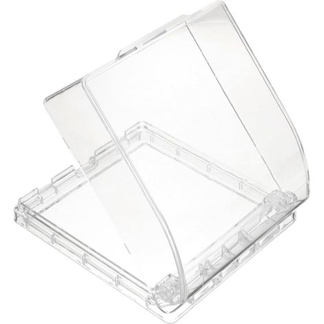 Cache de Sonnette Ring pour Sécurité Maison Housse de Protection Pluie Anti-Graisse pour Sonnette Extérieure Installation Rapide Compatible Appareils d'Accès pour Restaurants Hôtels (1/5)