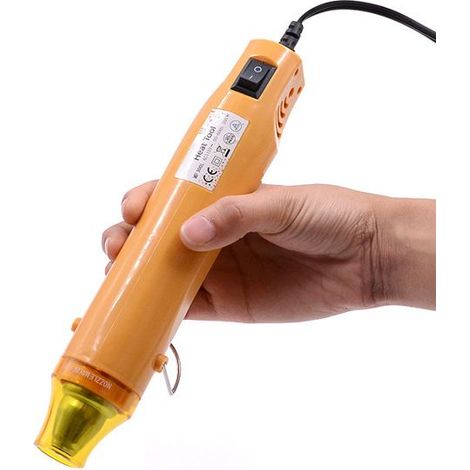 Décapeur thermique 300W câble 200cm, 2 températures, pour tube rétractable et petits objets artisanaux (1/5)