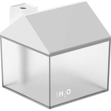 Réveil de Bureau Numérique Transparent avec Température et Humidité, Fonction Snooze, Décoration Esthétique pour Maison et Bureau, Alimenté par Piles (Bleu) (1/5)