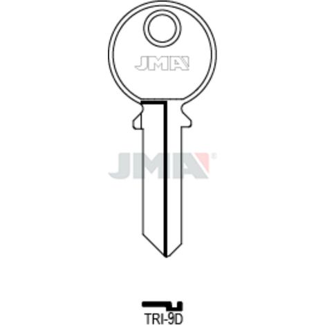 Llave En Bruto Tri-9D Gibalto Acero 70 Mm Pulido Brillante
